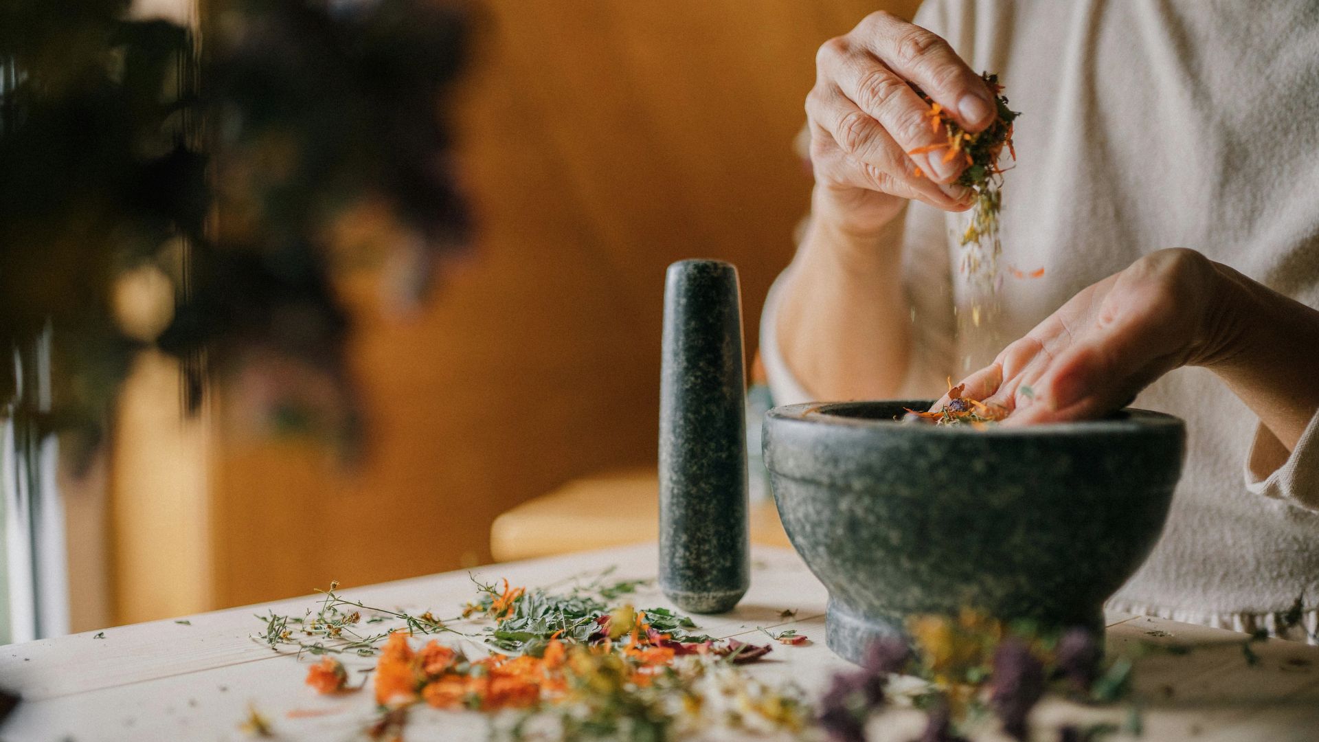 remedies being prepared with care at ThriveWise Homeopathy Ottawa